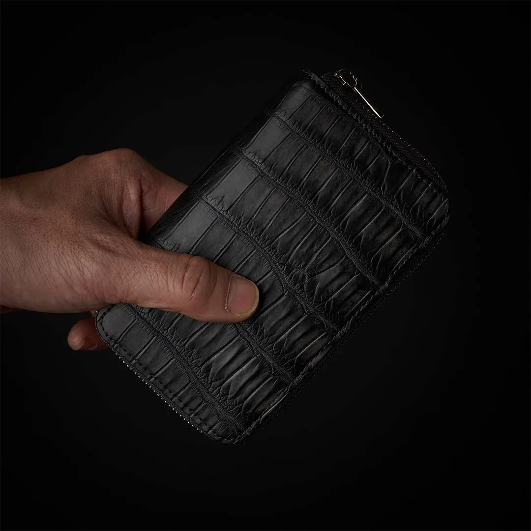 【限定カラー】CRISTY SMART MID WLT .5 / CROCO クロコダイル財布　スミクロ