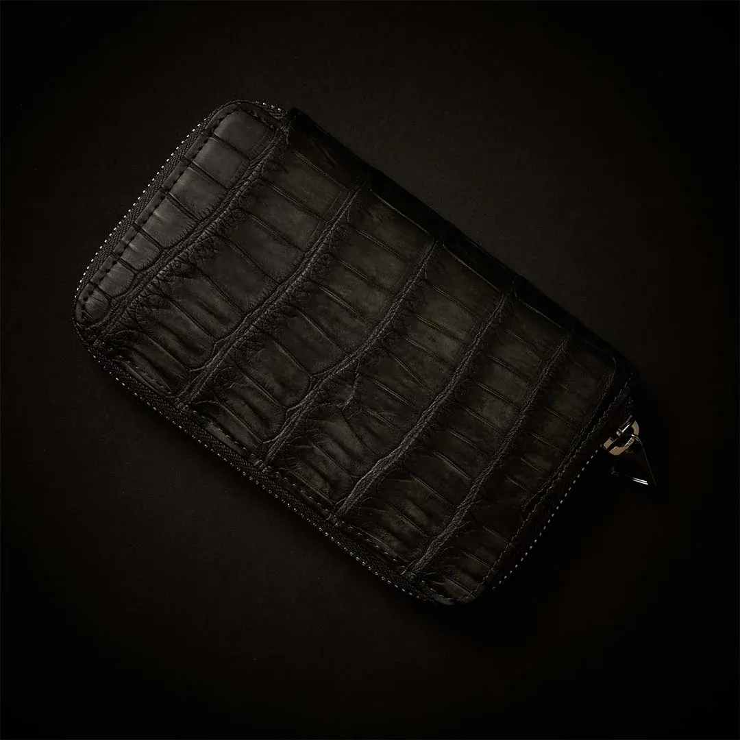 【限定カラー】CRISTY SMART MID WLT .5 / CROCO クロコダイル財布　スミクロ