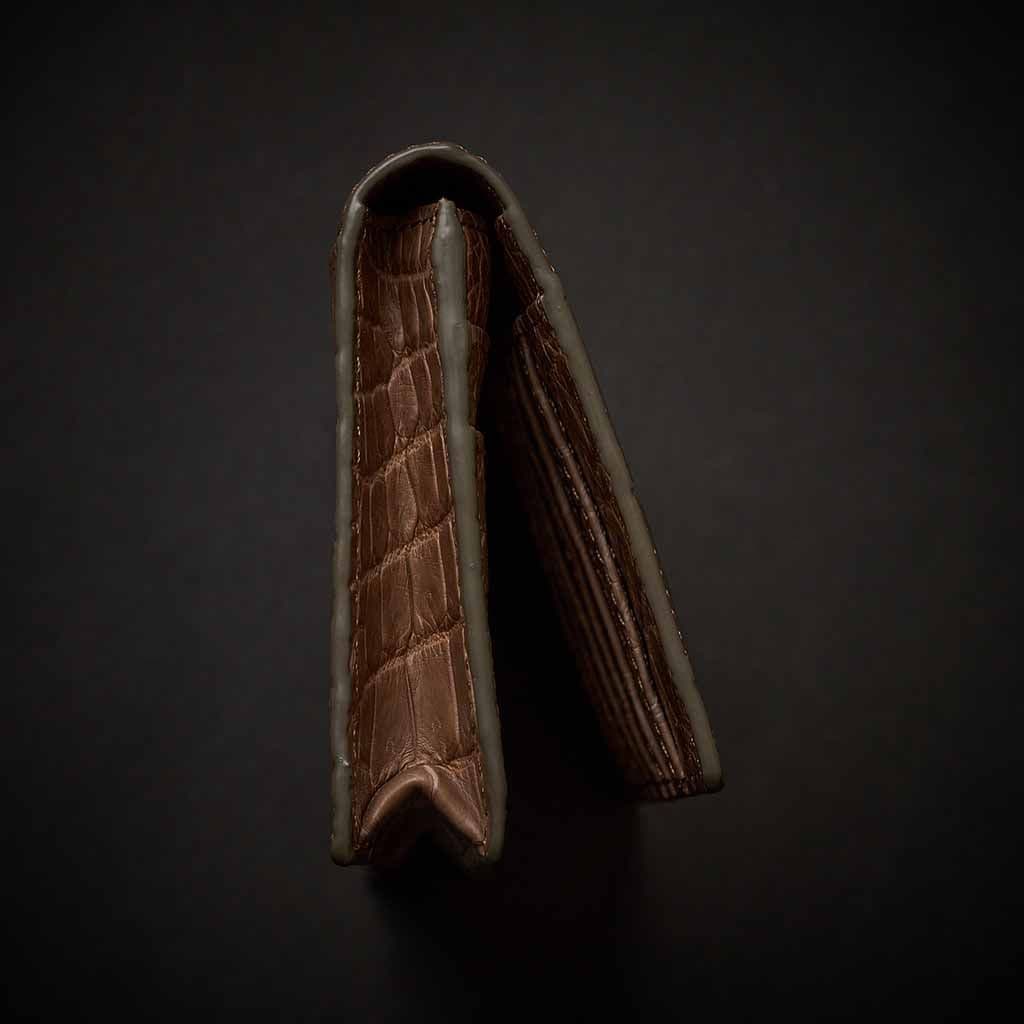 PREMIUM CROCO LONG WALLET "EPIGRAPHIA"　トープ