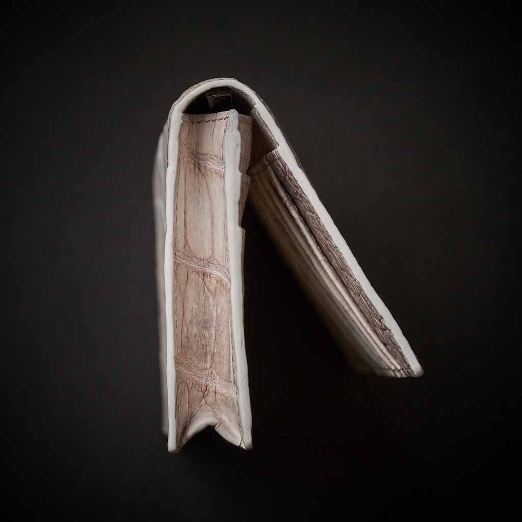 PREMIUM CROCO LONG WALLET "EPIGRAPHIA"　HIMALAYA