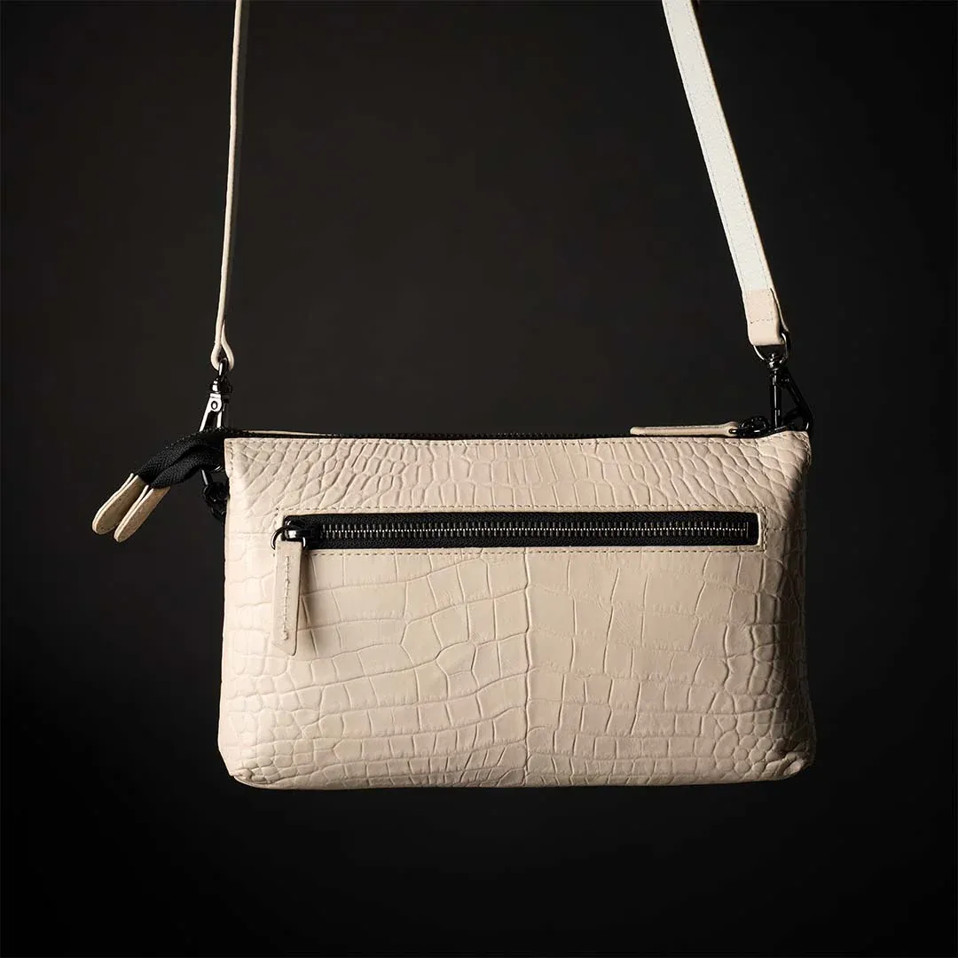 CROCO SHOULDER 「LIBERO」　クリーム