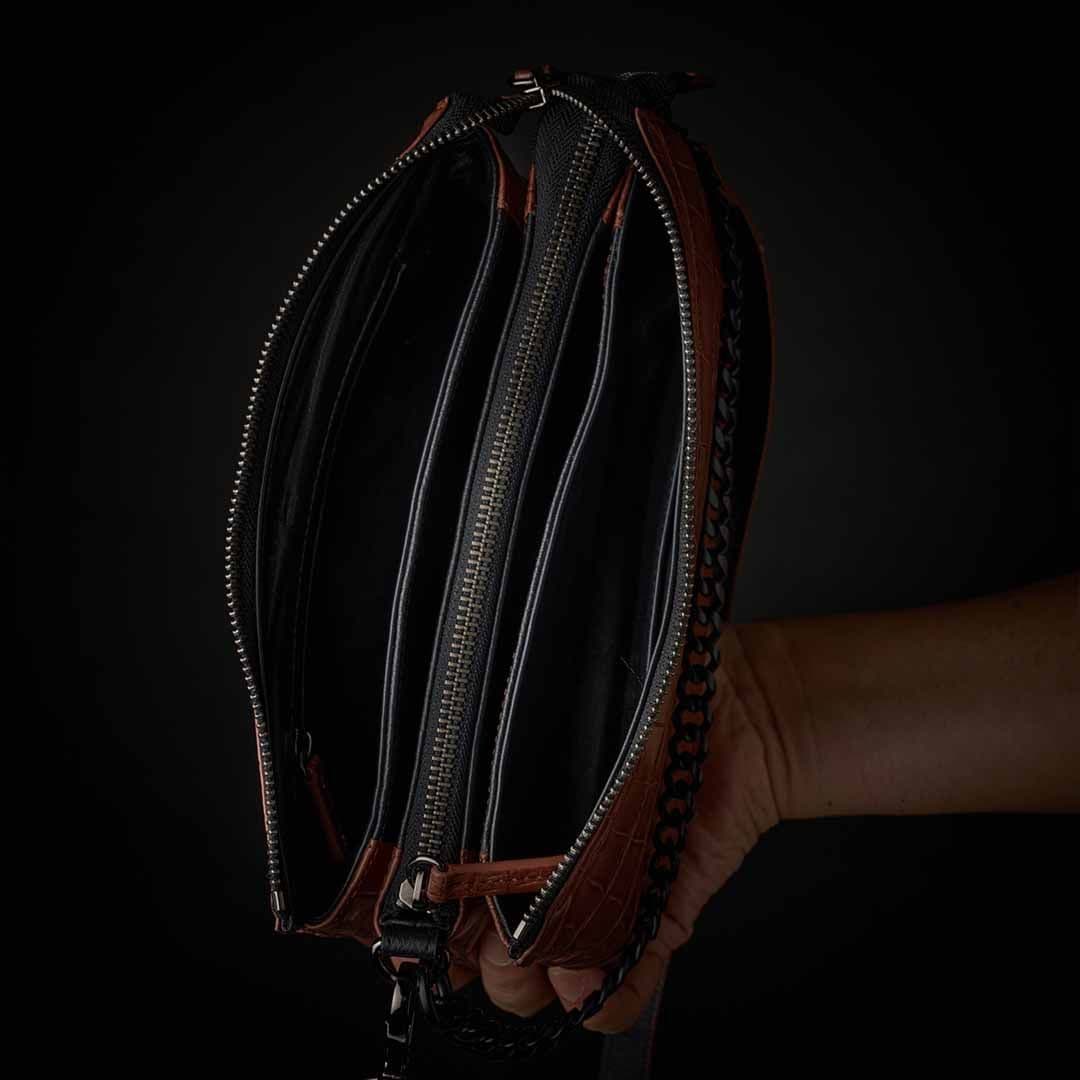 CROCO SHOULDER 「LIBERO」　クリーム