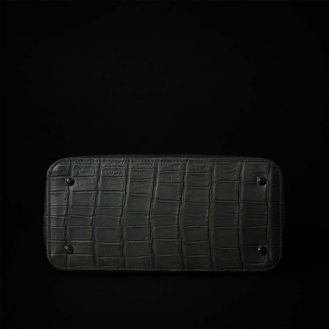 PREMIUM CROCO LOUNGE TOTE 極上クロコダイル トートバッグ_ SAGE