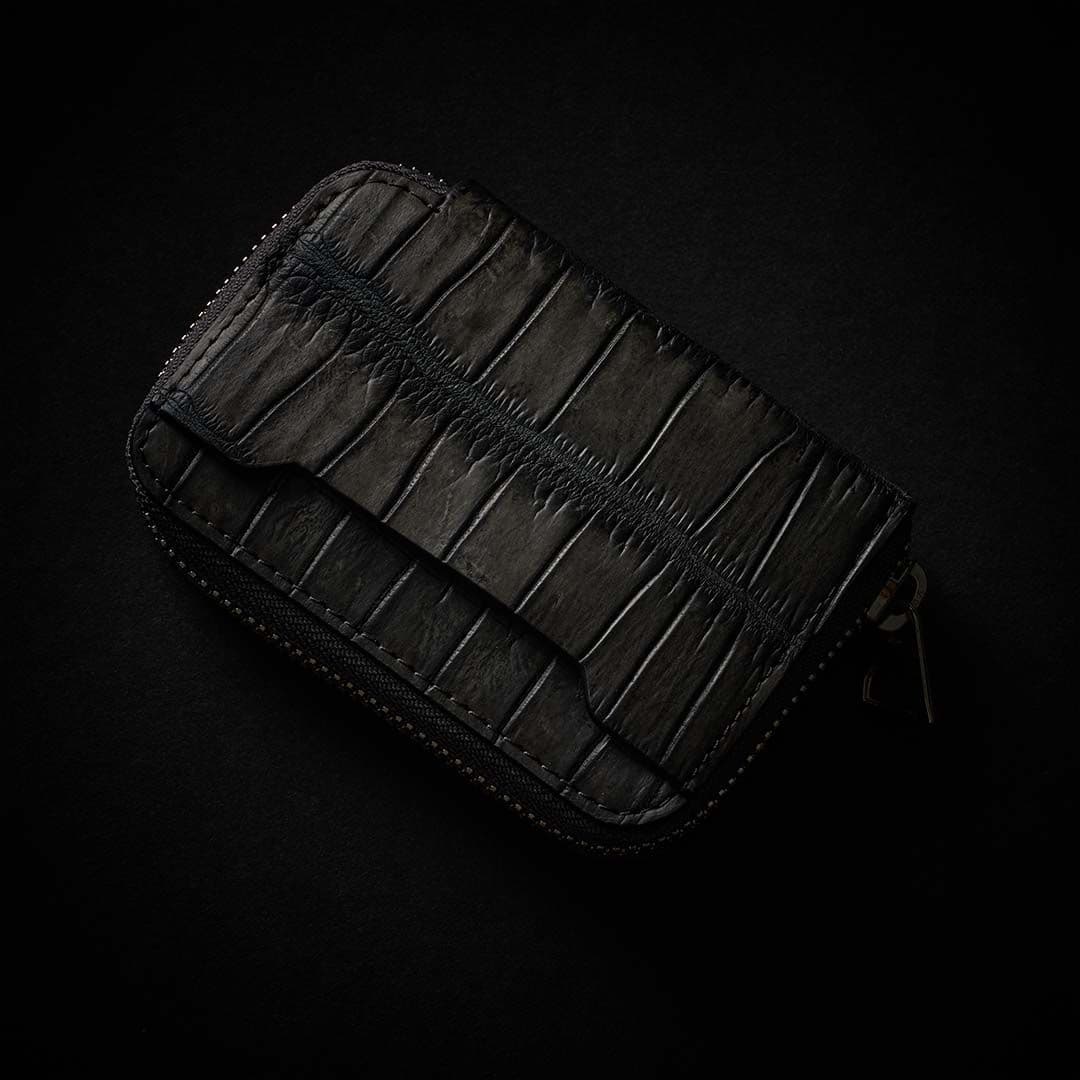 CRISTY COIN CARD WLT / CROCO スミクロ