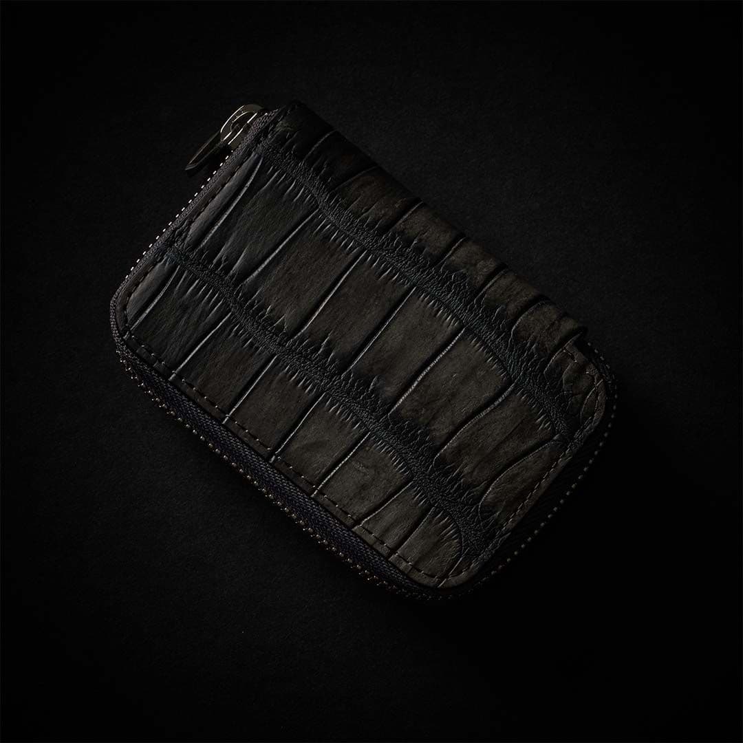 CRISTY COIN CARD WLT / CROCO スミクロ