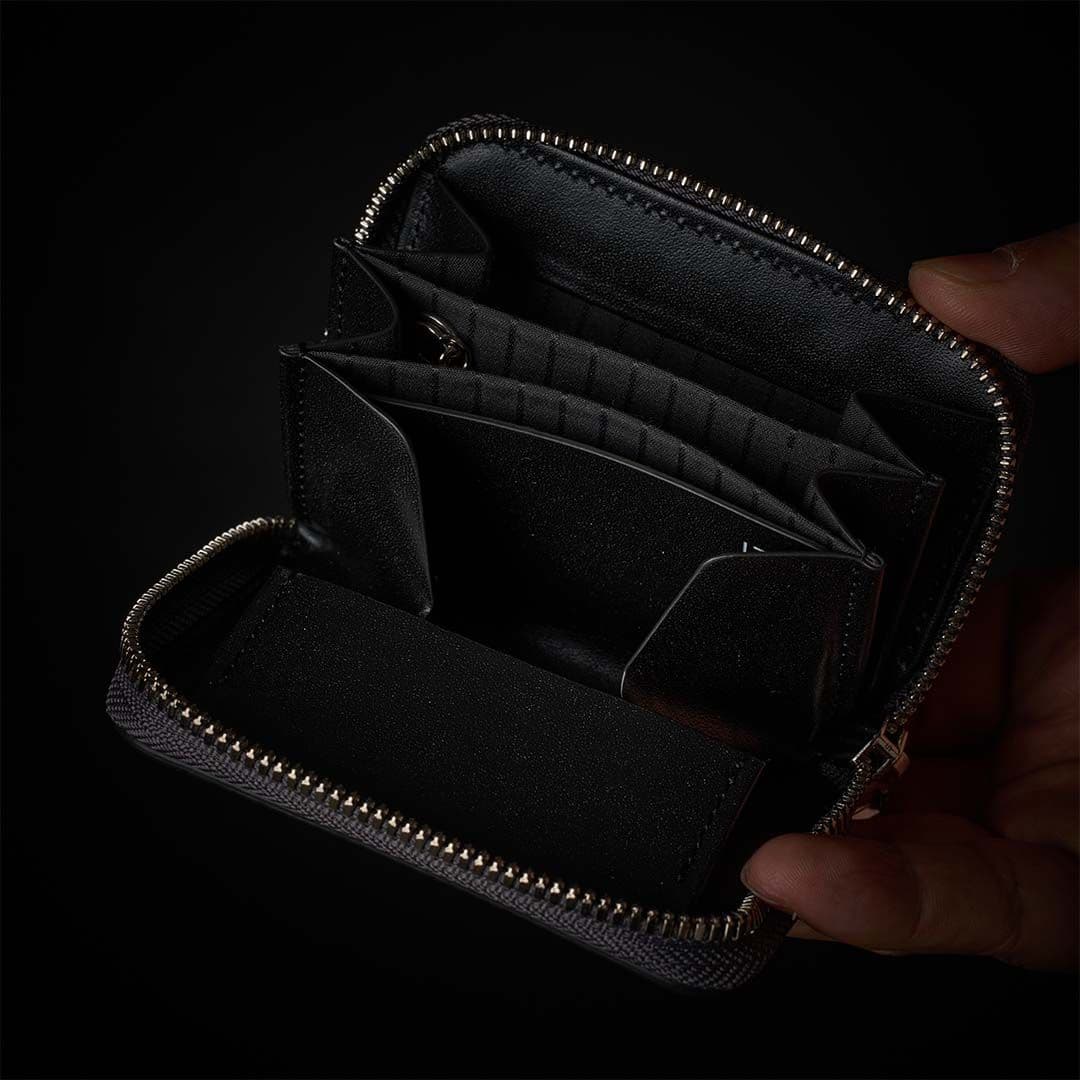 CRISTY COIN CARD WLT / CROCO スミクロ