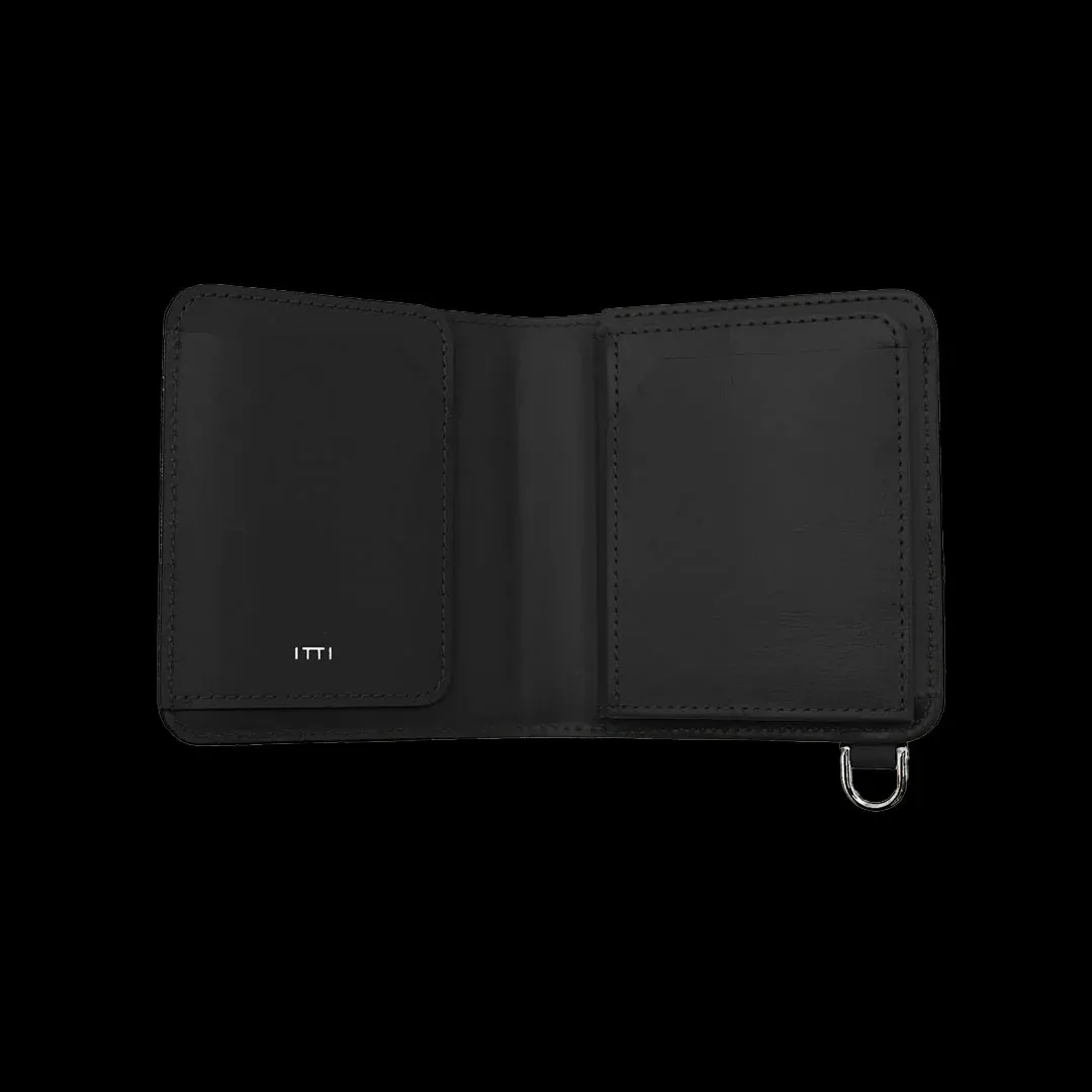 CRISTY WIND COMPACT WLT / CROCO ブラック
