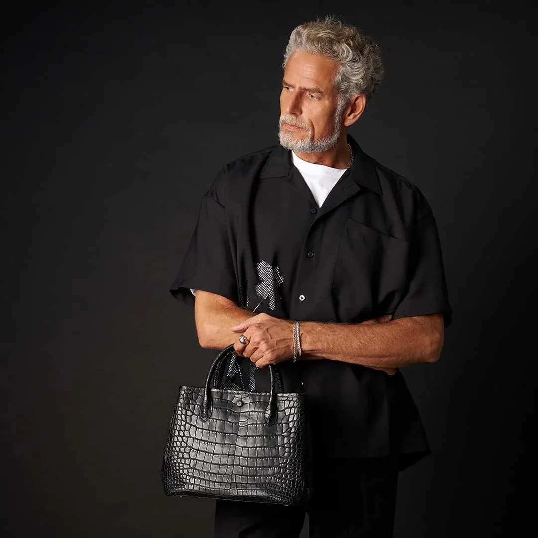 PREMIUM CROCO LOUNGE TOTE 極上クロコダイル トートバッグ