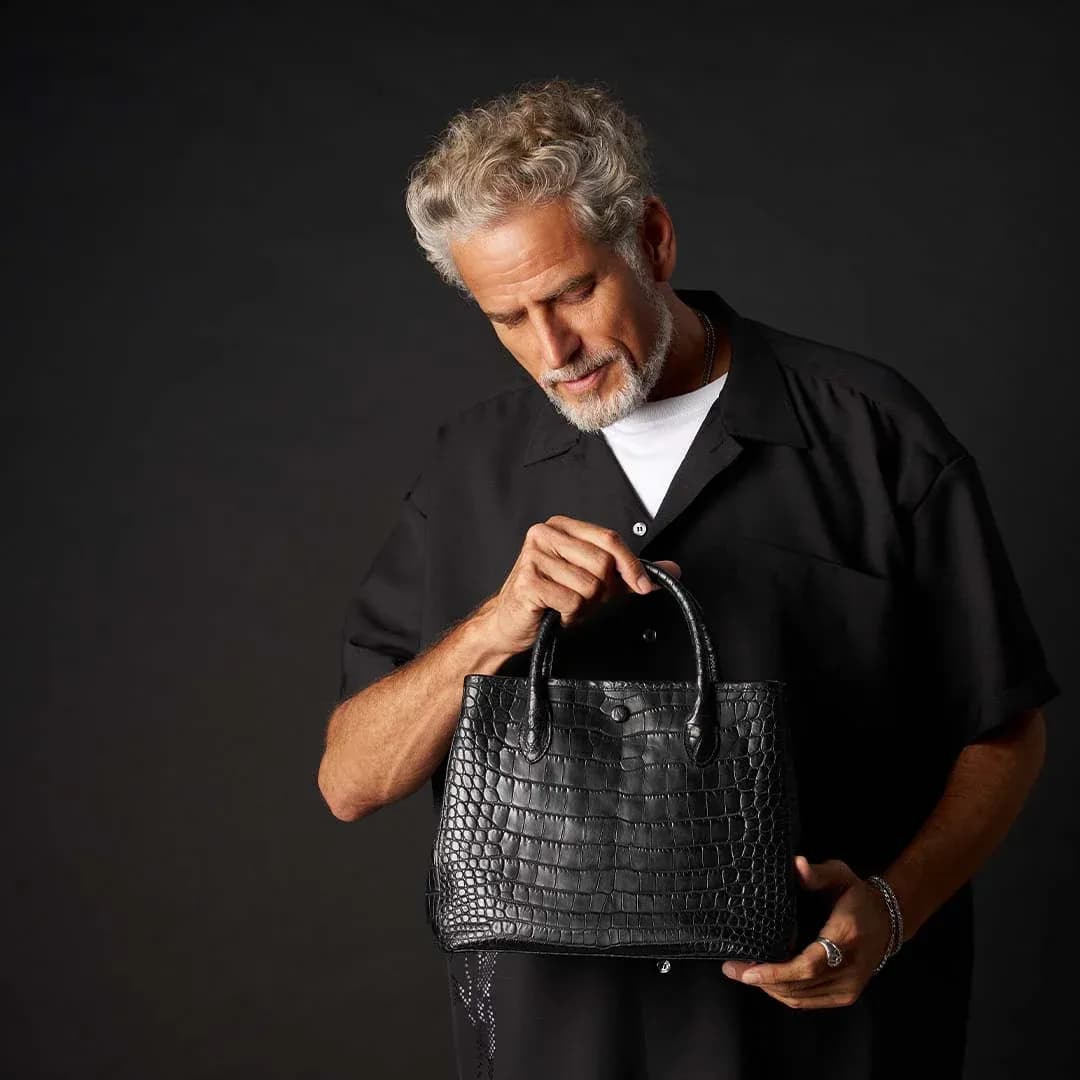PREMIUM CROCO LOUNGE TOTE 極上クロコダイル トートバッグ