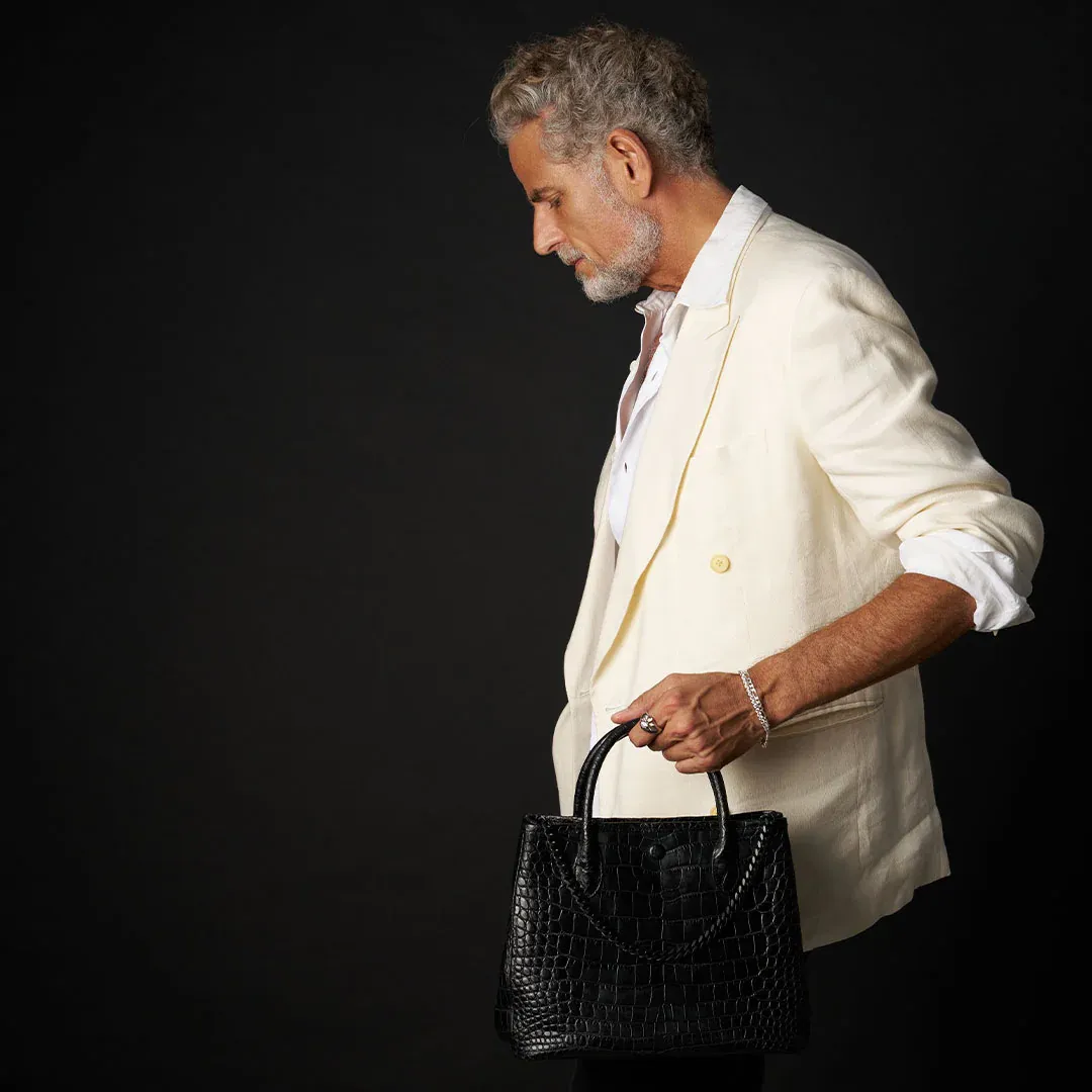 PREMIUM CROCO LOUNGE TOTE 極上クロコダイル トートバッグ