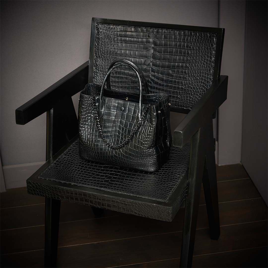 PREMIUM CROCO LOUNGE TOTE 極上クロコダイル トートバッグ