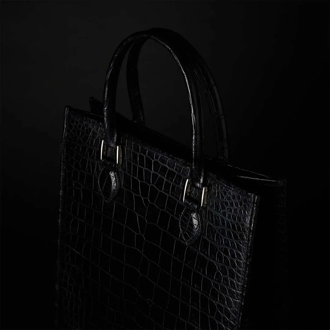 CROCO TOTE 「SOVRANO」クロコトート